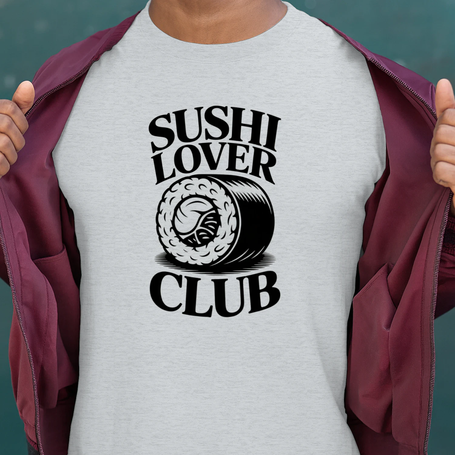 🍣 Sushi Lover Club T-Shirt – Fun Graphic Tee for Sushi Fans Unisex Softstyle T-shirt