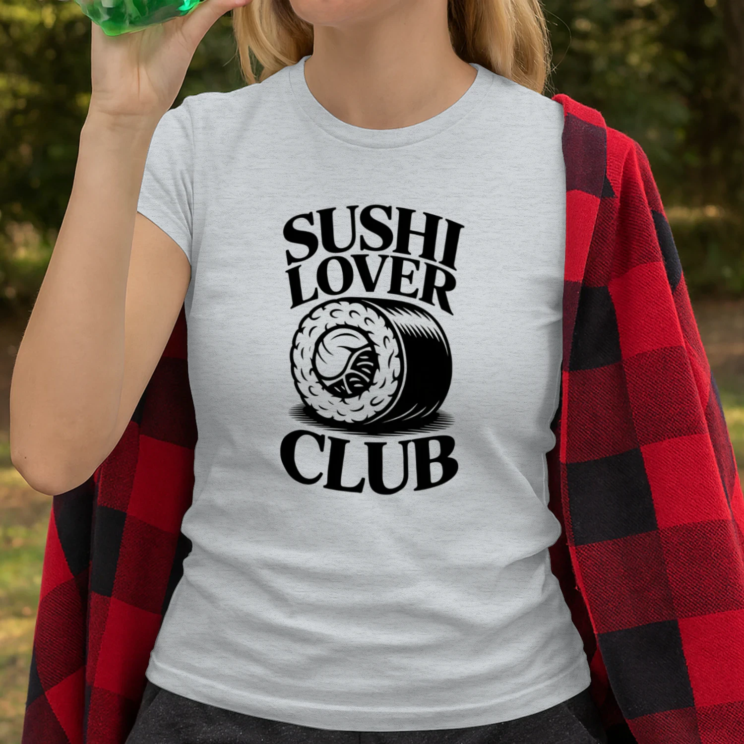 🍣 Sushi Lover Club T-Shirt – Fun Graphic Tee for Sushi Fans Unisex Softstyle T-shirt