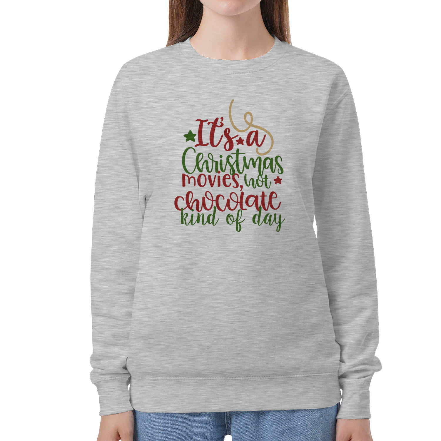 It's a Christmas Movies, Hot Chocolate Kind of Day T-Shirt – Cozy Holiday Winter Tee