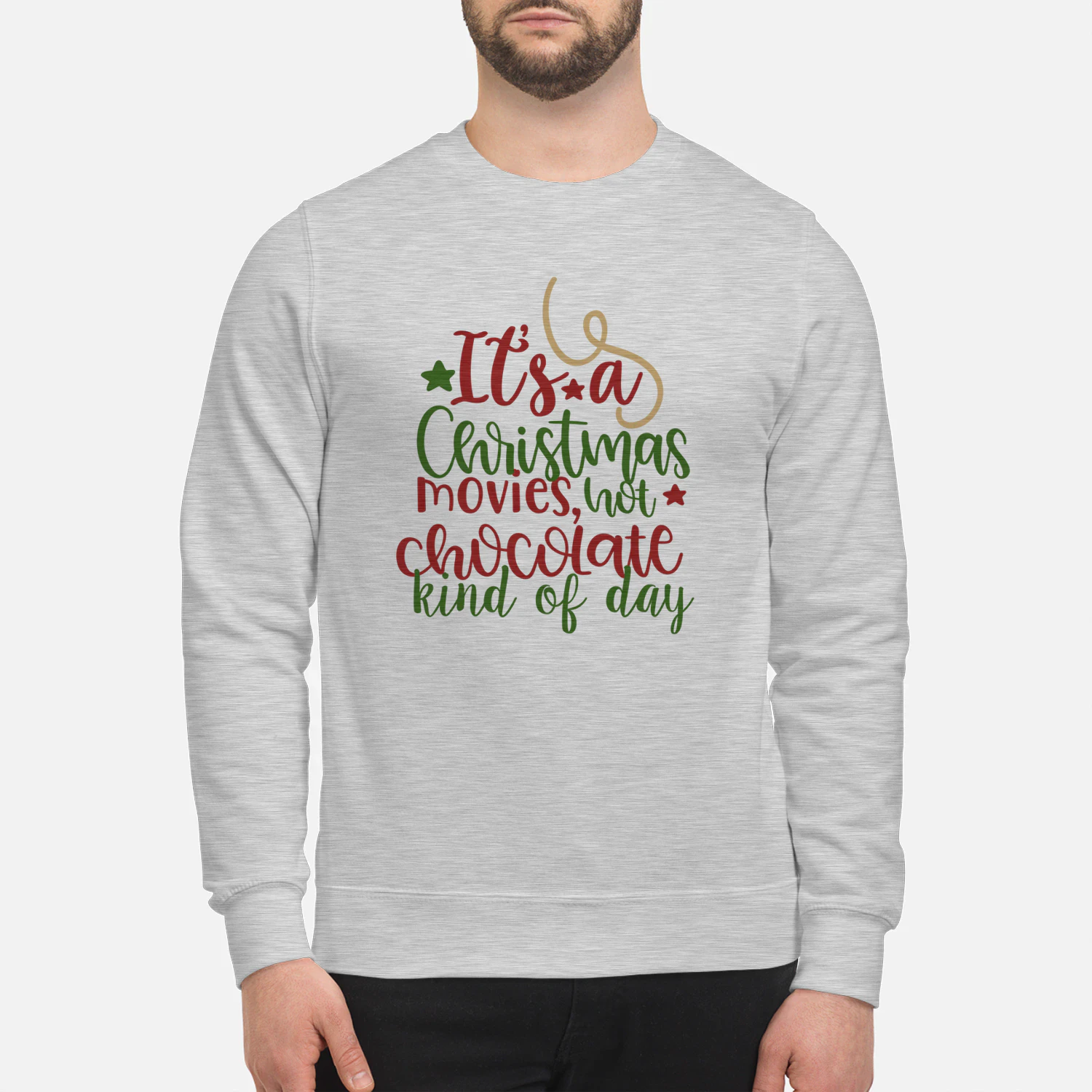 It's a Christmas Movies, Hot Chocolate Kind of Day T-Shirt – Cozy Holiday Winter Tee