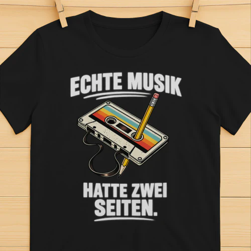 Echte Musik hatte zwei Seiten.