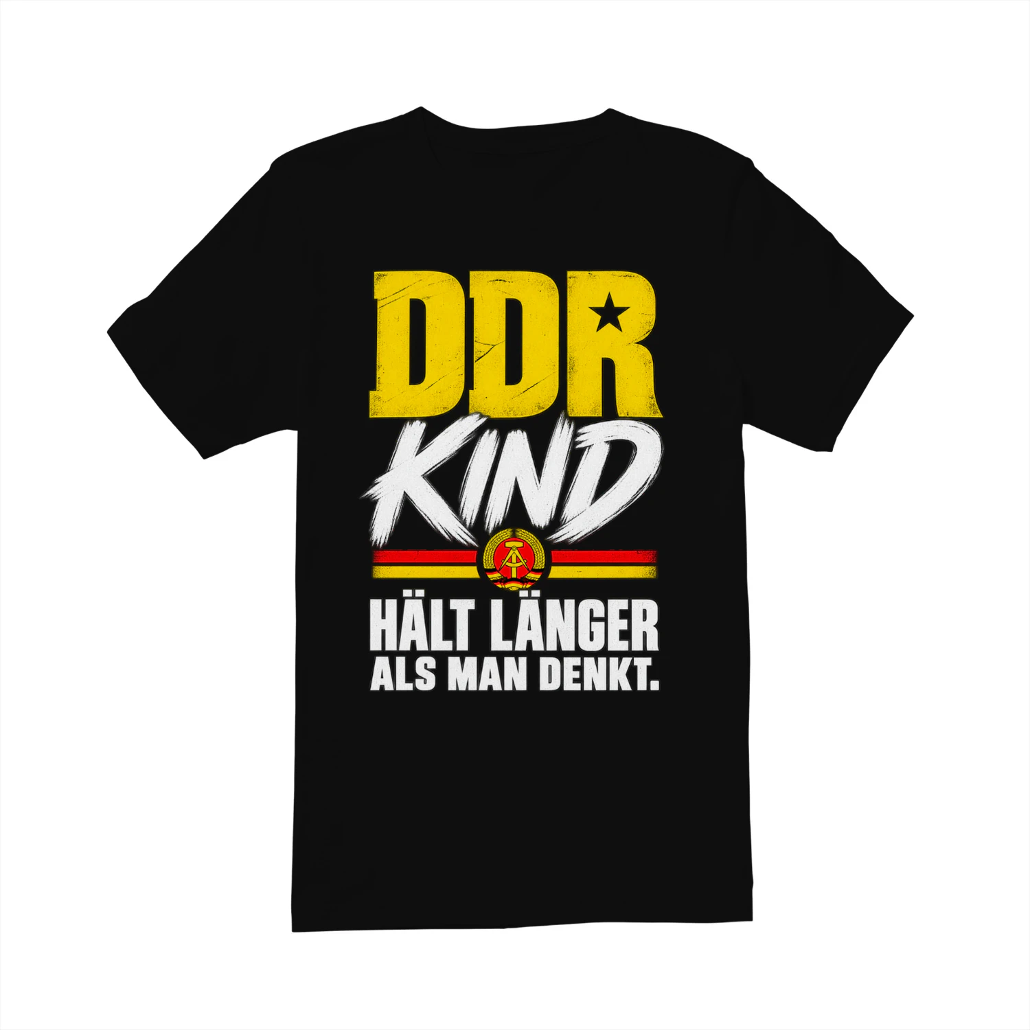 T-shirt - DDR Kind. Hält länger als man denkt.