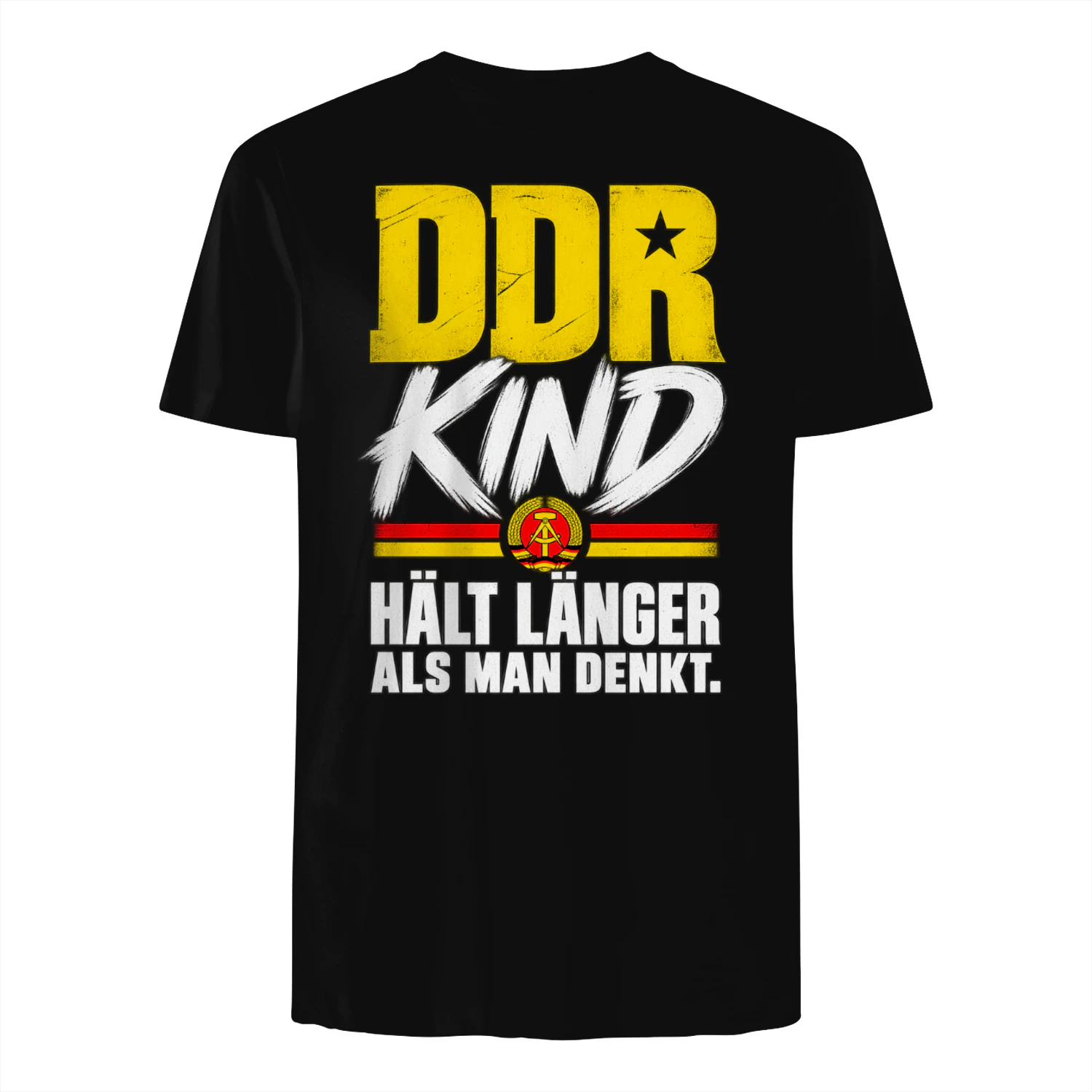 T-shirt - DDR Kind. Hält länger als man denkt.
