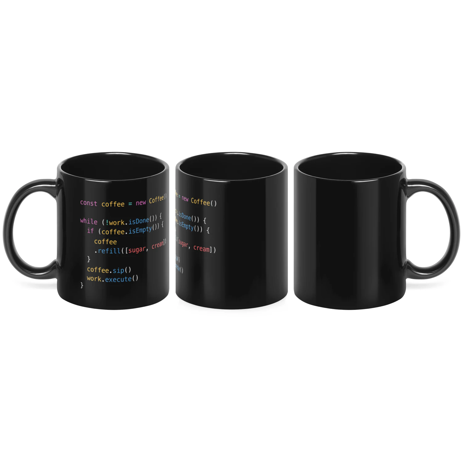 Funny Programmer Coffee Mug – Coding Coffee Mug for Developers – JavaScript Code Mug – Programmer Gift for Coder – Software Engineer Mug