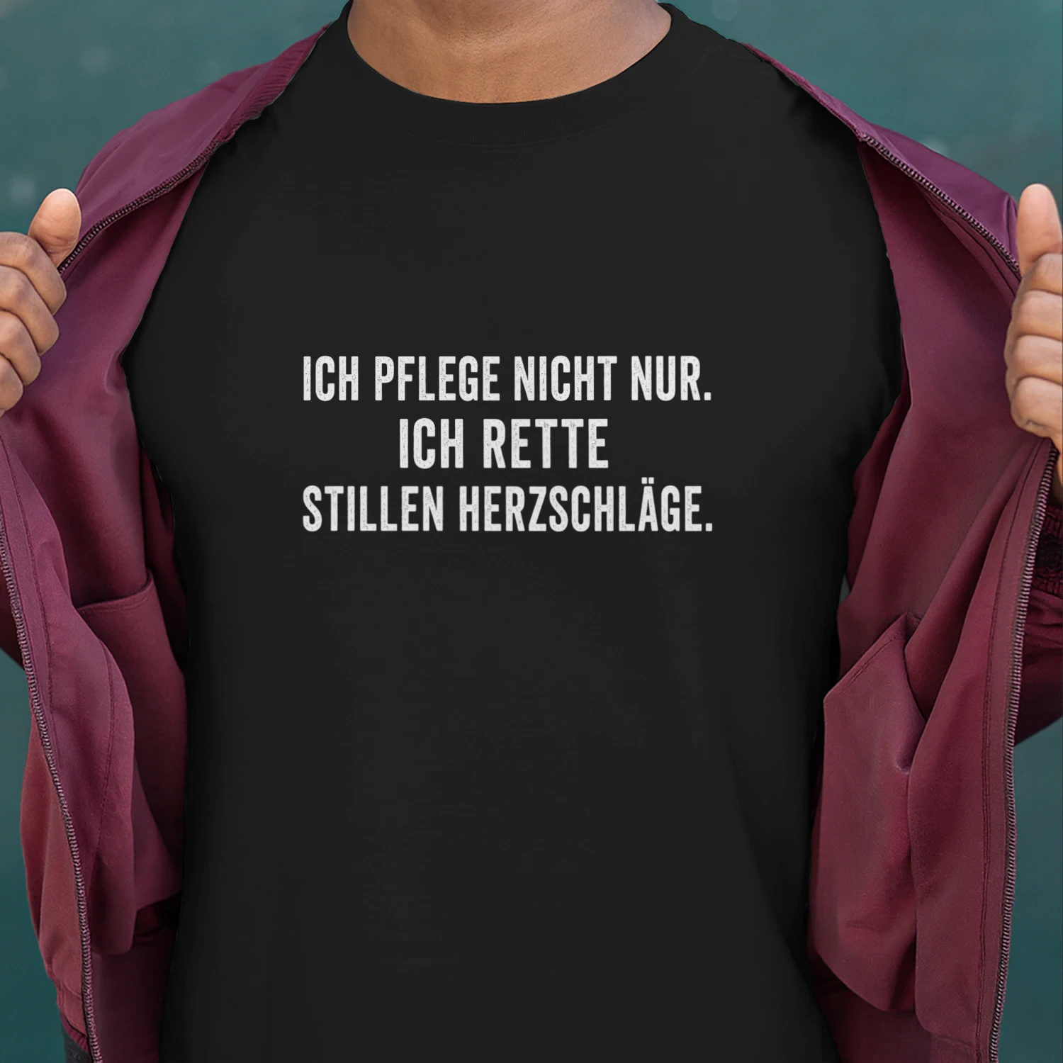 Ich pflege nicht nur. Ich rette stillen Herzschläge.