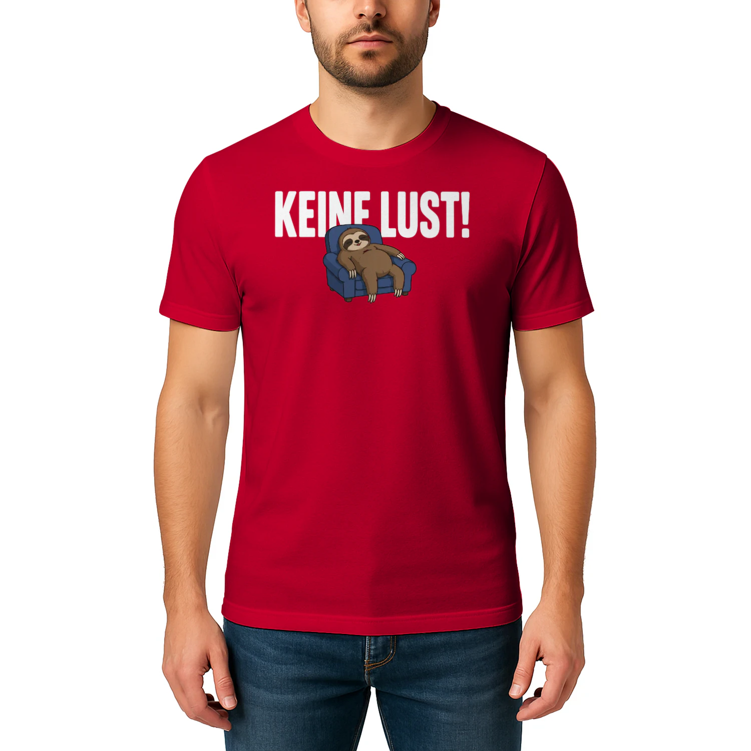 Keine Lust | Lustiges Faultier T-Shirt