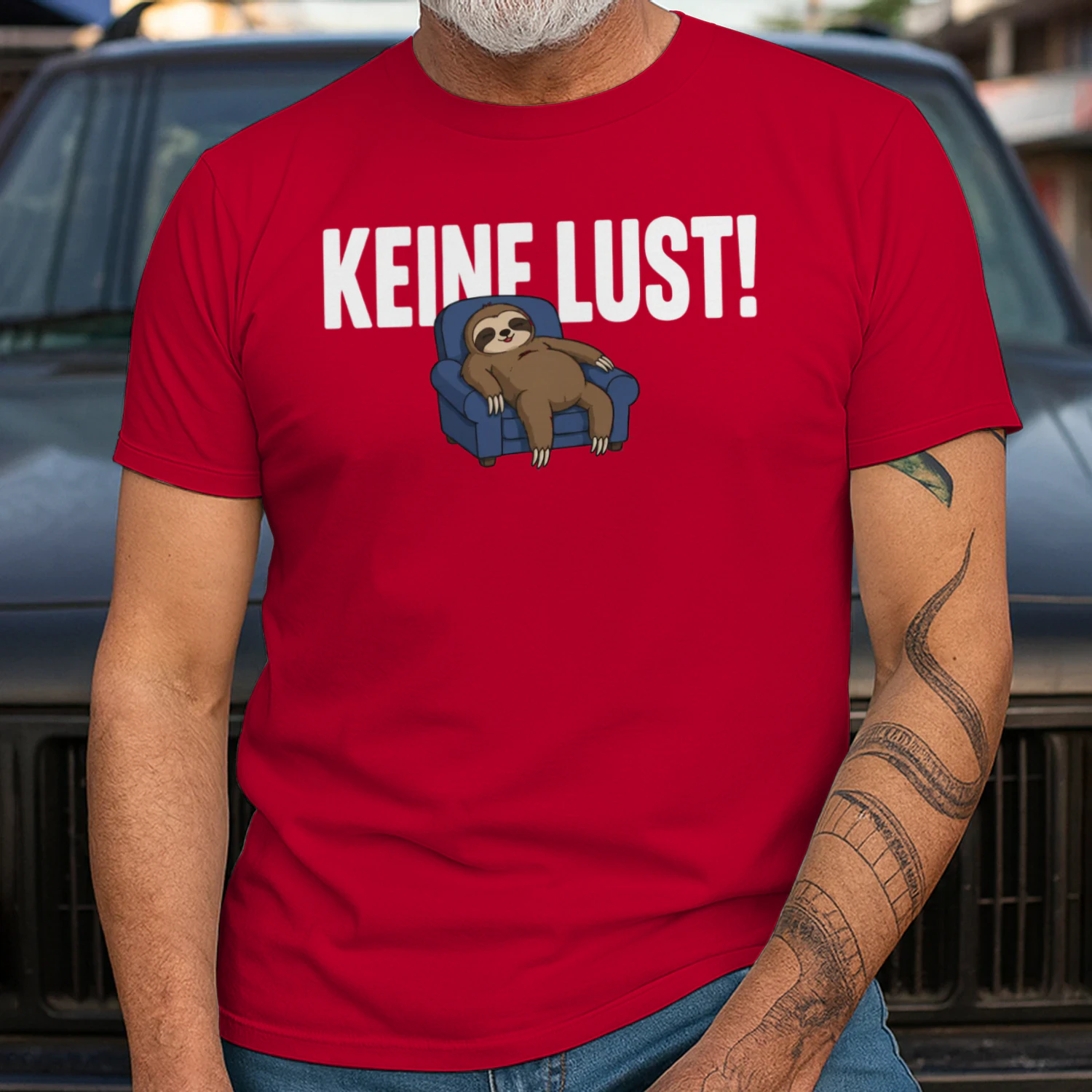 Keine Lust | Lustiges Faultier T-Shirt