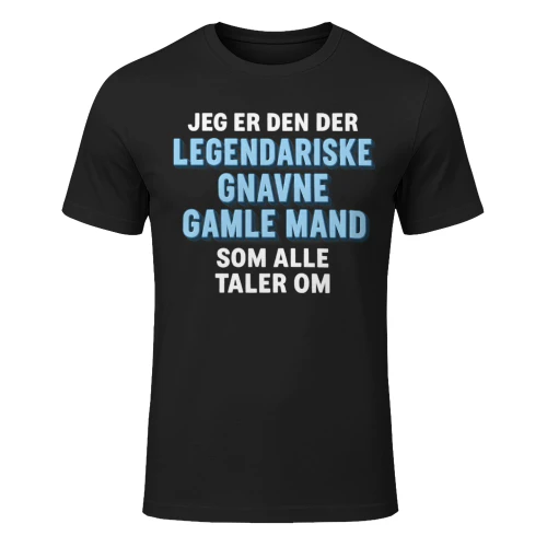 Jeg Er Den Der Legendariske Gnavne Gamle Mand Som Alle Taler Om