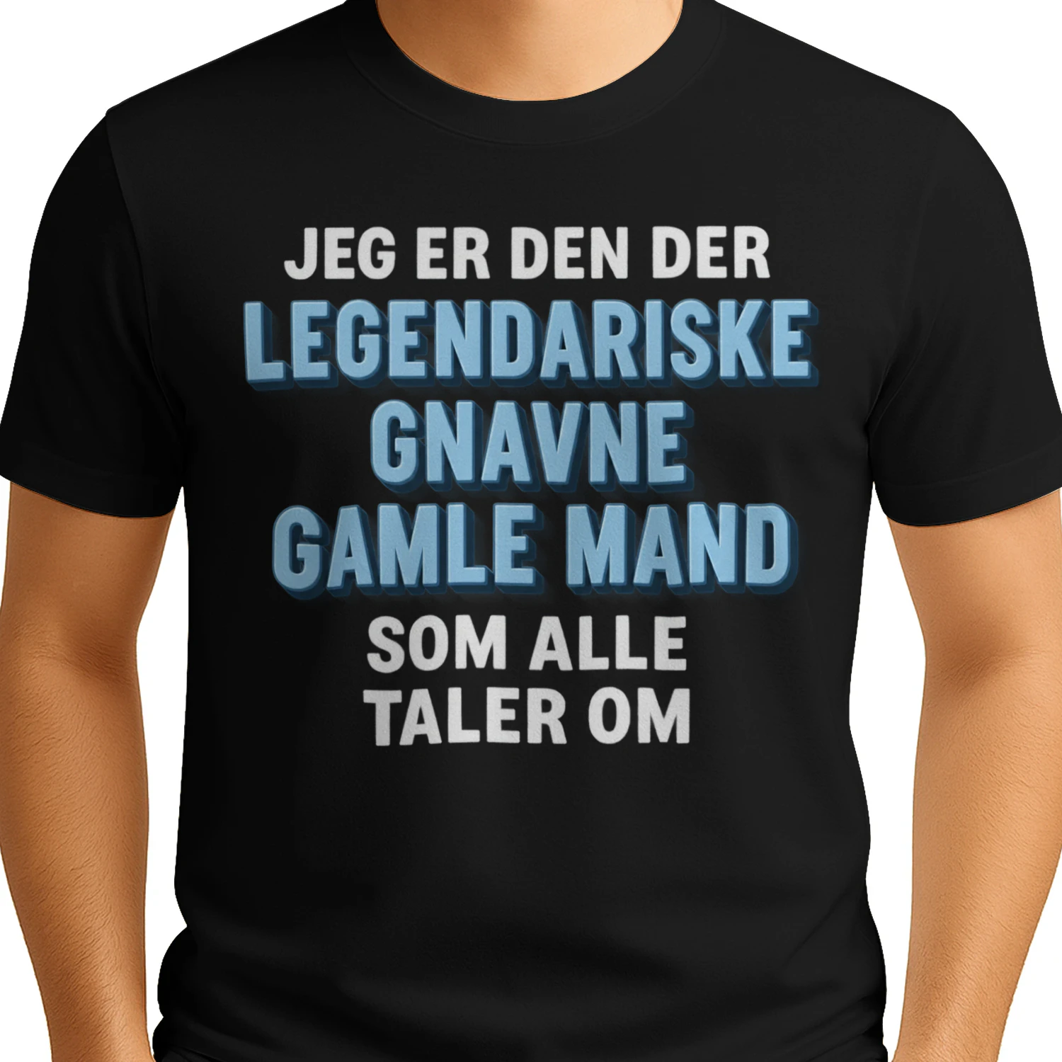 Jeg Er Den Der Legendariske Gnavne Gamle Mand Som Alle Taler Om