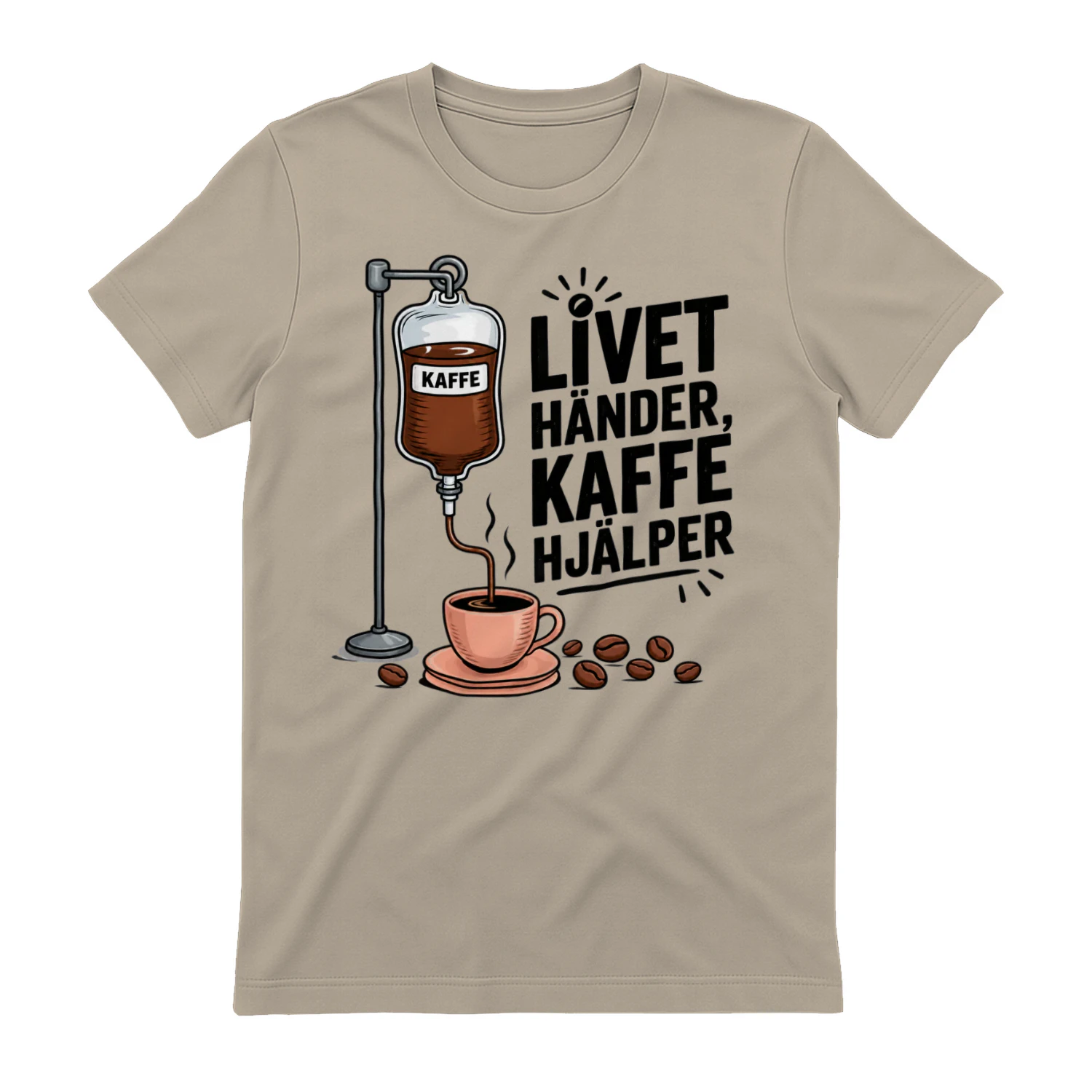 Livet Händer Kaffe Hjälper | Den perfekta presenten för kaffeälskare🎁