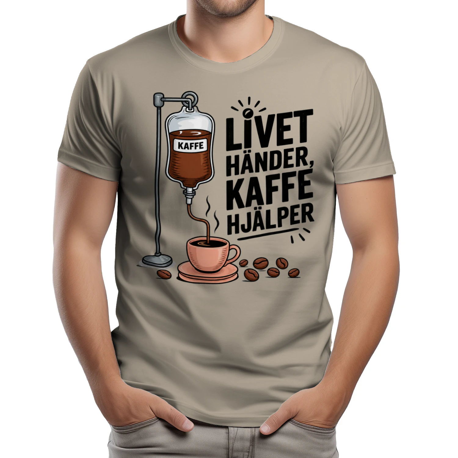 Livet Händer Kaffe Hjälper | Den perfekta presenten för kaffeälskare🎁