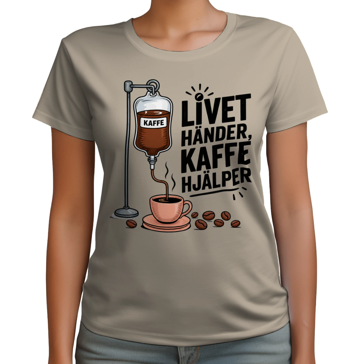 Livet Händer Kaffe Hjälper | Den perfekta presenten för kaffeälskare🎁