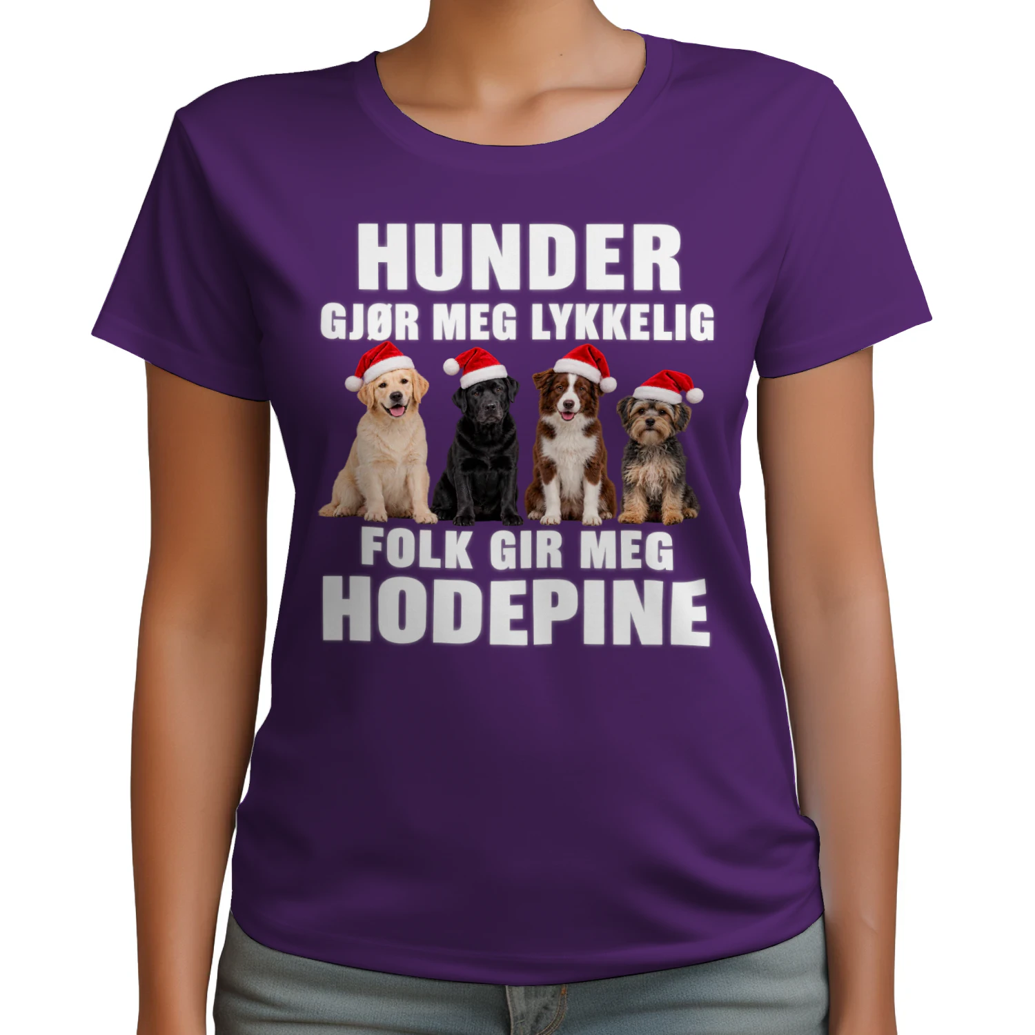Hunder gjør meg lykkelig-Folk gir meg hodepine-Julegave