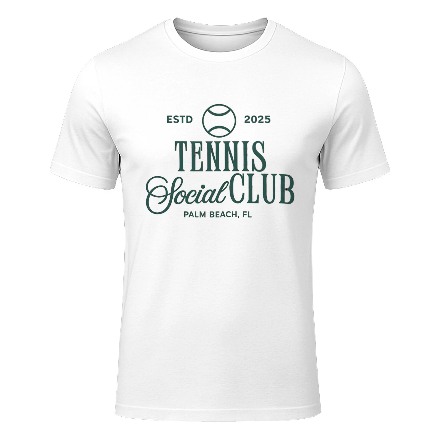 Tennis Social Club | Vintage Tennis Graphic Tee T-shirt