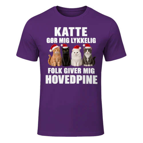 Katte Gør Mig Lykkelig-Folk Giver Mig Hovedpine