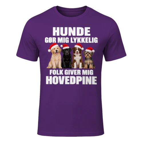 Hunde Gør Mig Lykkelig-Folk Giver Mig Hovedpine