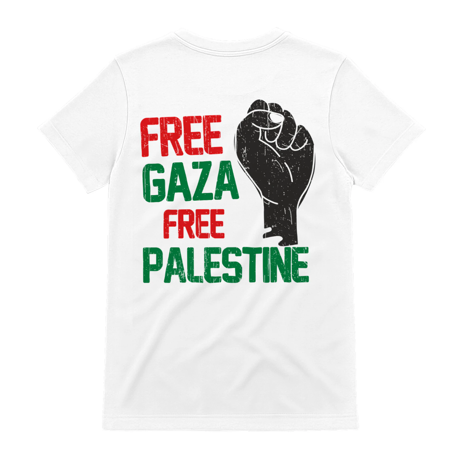 (ON Back) Free Gaza Free Palestine