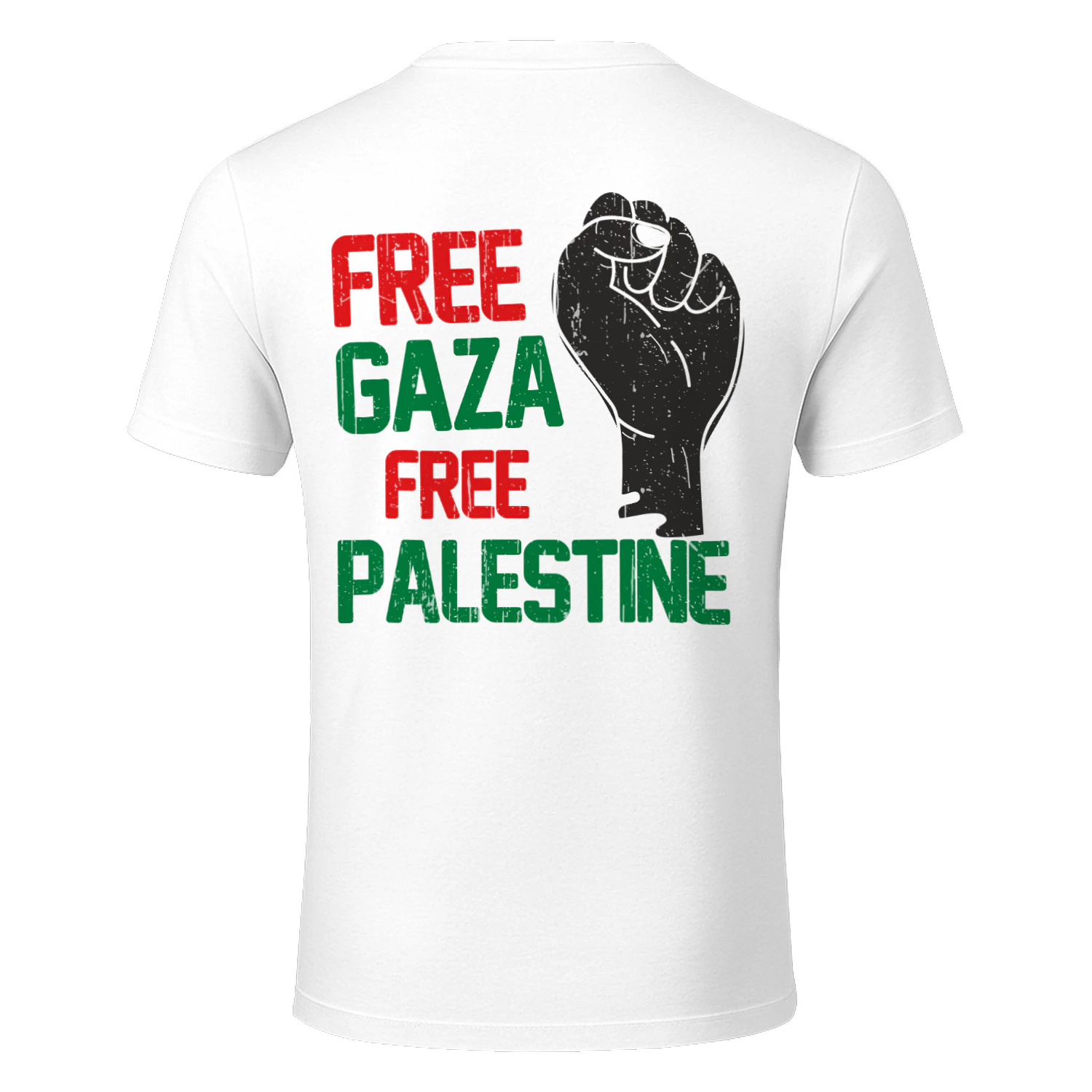 (ON Back) Free Gaza Free Palestine