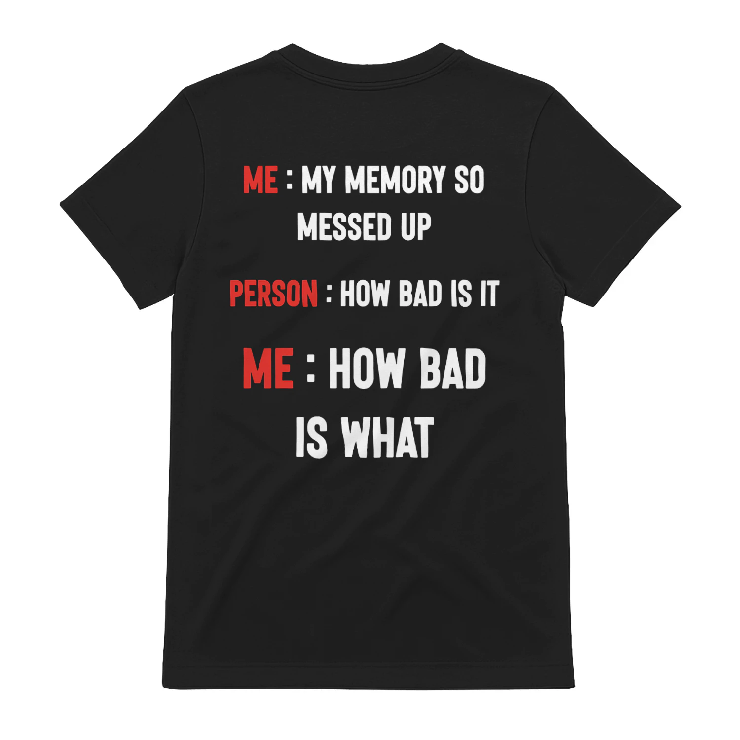 (ON Back) My memory so messed up 