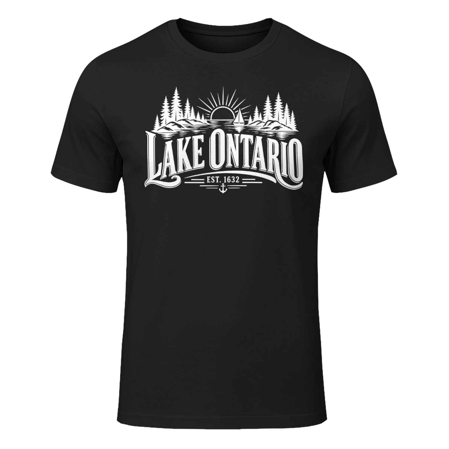 (ON FRONT) Lake Ontario Est 1615 