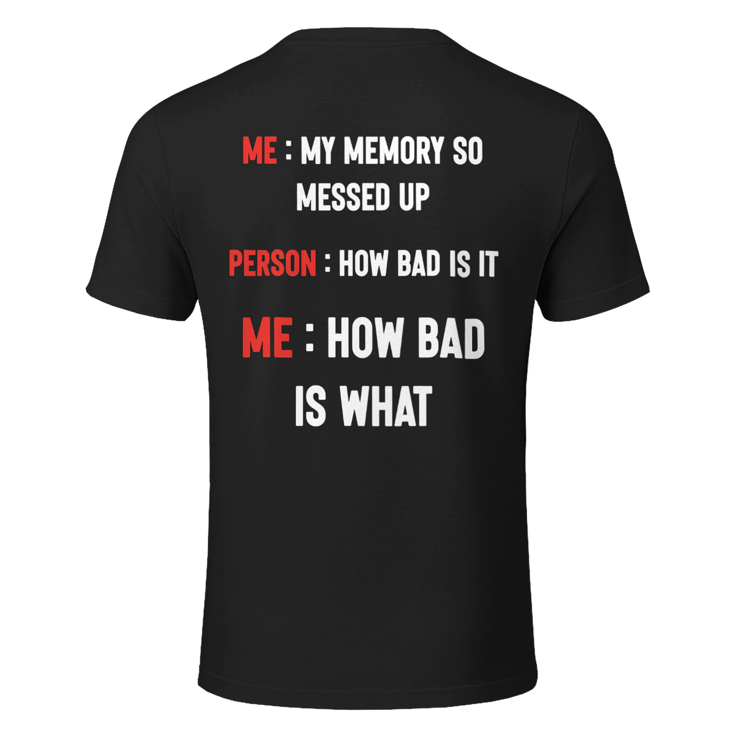 (ON Back) My memory so messed up 