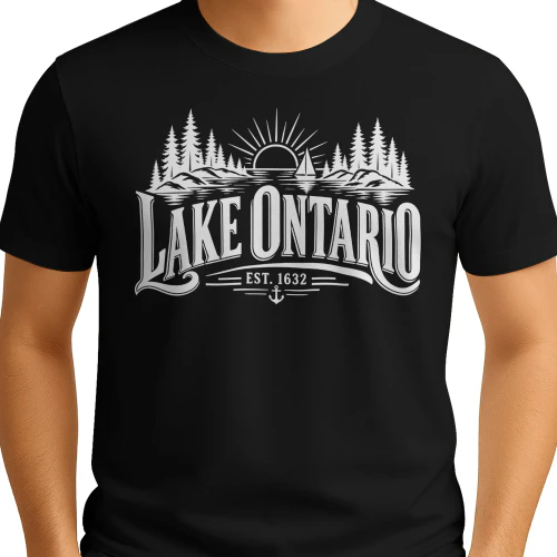 (ON FRONT) Lake Ontario Est 1615