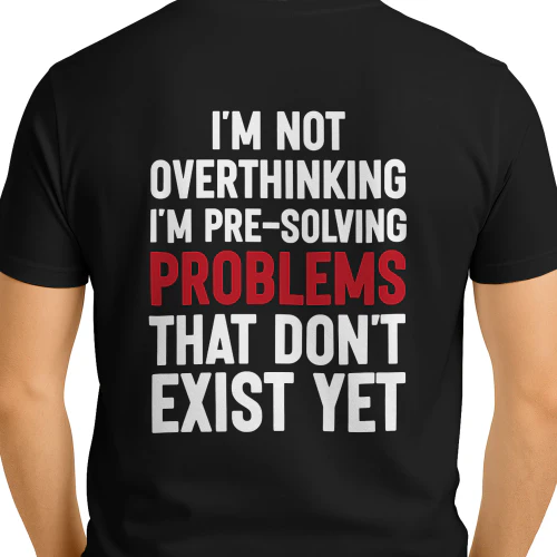 (ON Back) I’m Often Mistaken for an Adult Because of My Age Funny Quote T-Shirt Copy