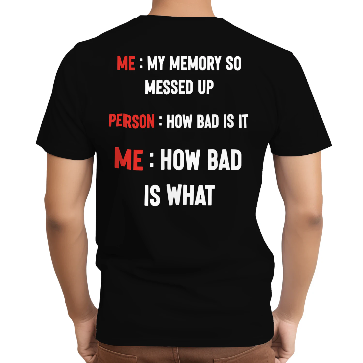 (ON Back) My memory so messed up 