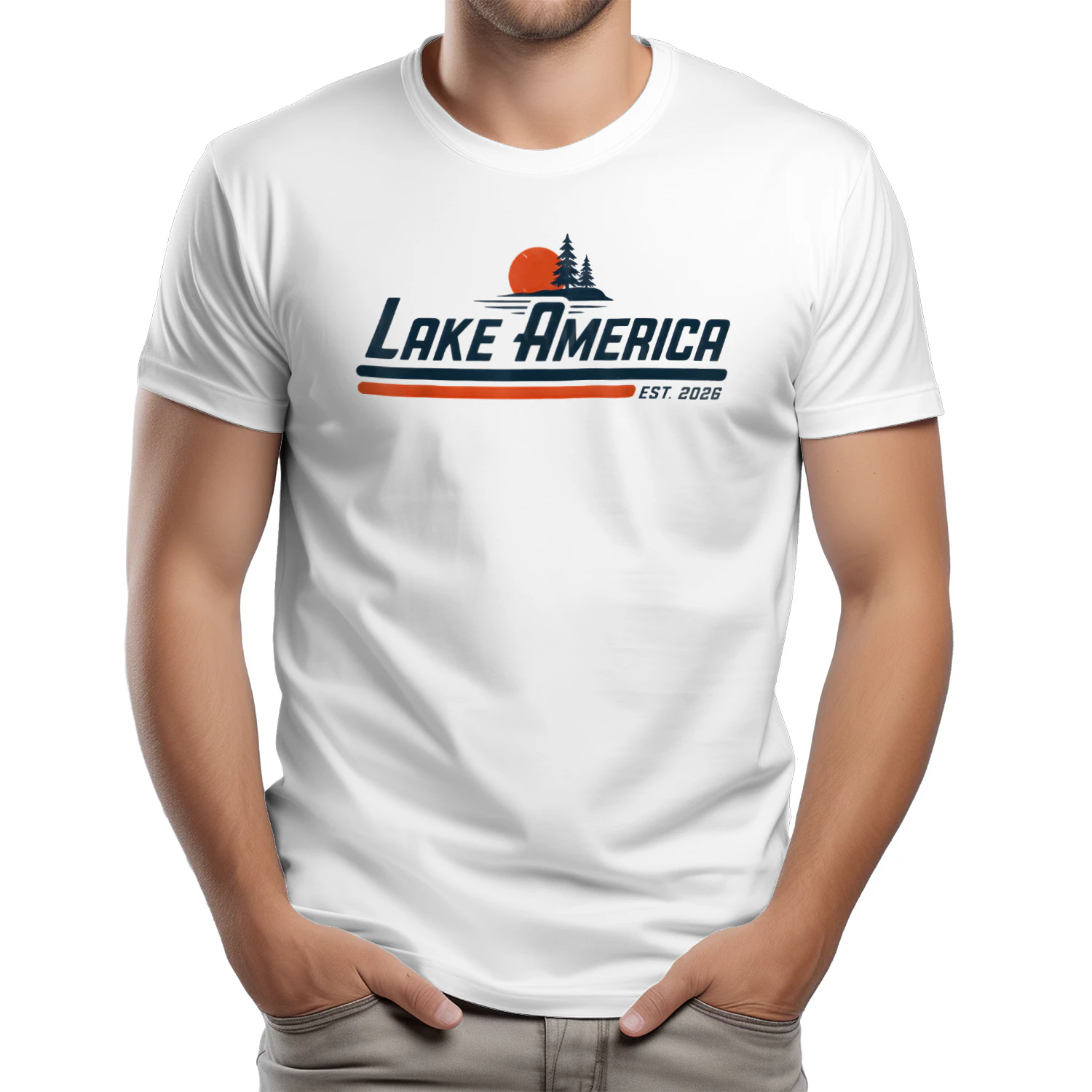 (ON FRONT) Lake Ontario Est 1615 