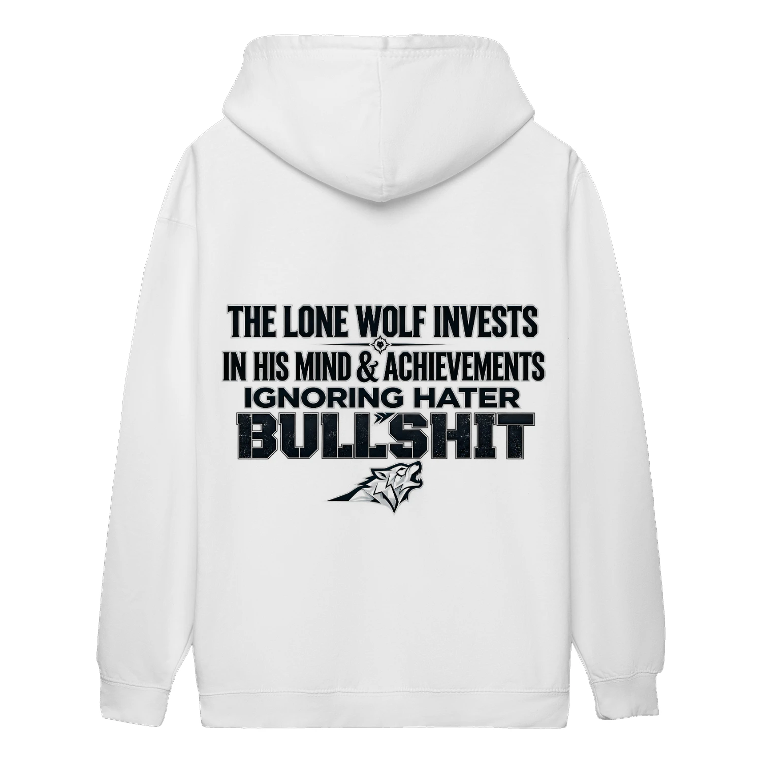 Lone Wolf Mindset Oversized Hoodie