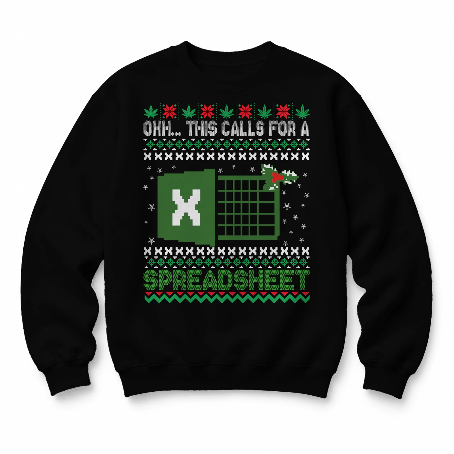 ohh this calls for A Spreadsheet Ugly Christmas Sweater