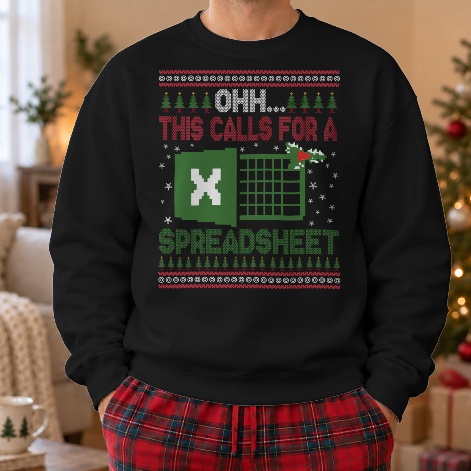 ohh this calls for A Spreadsheet Ugly Christmas Sweater