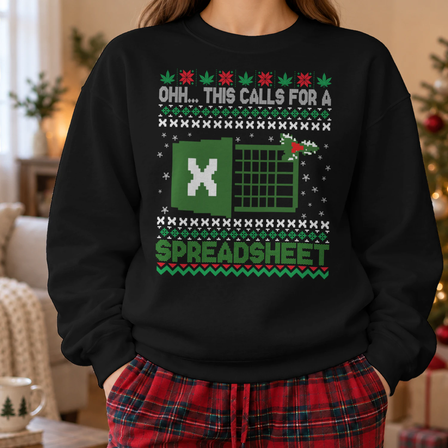 ohh this calls for A Spreadsheet Ugly Christmas Sweater