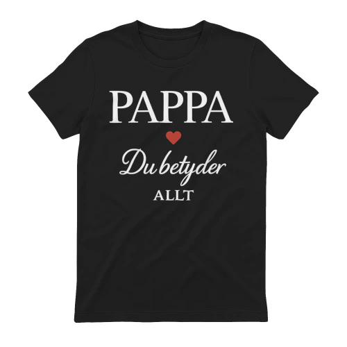 Pappa, du betyder allt – Kärleksfull present till pappa