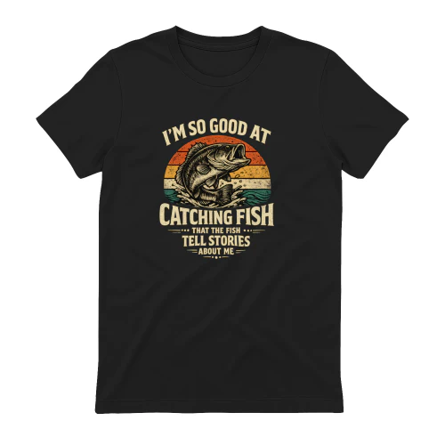 Funny Bass Fishing Shirt for Men, Vintage Fisherman Gift for Dad