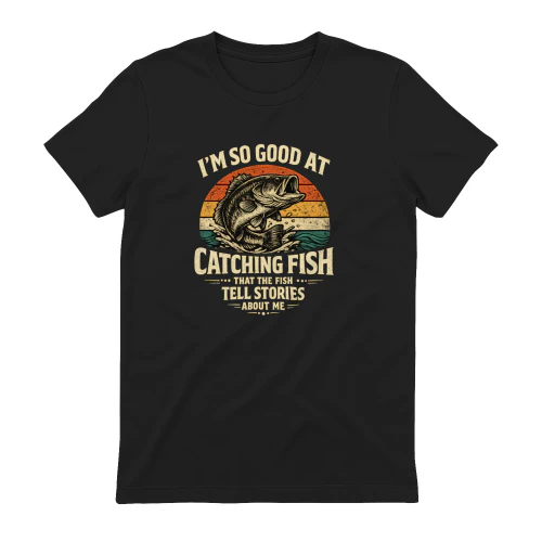 Funny Bass Fishing Shirt for Men, Vintage Fisherman Gift for Dad