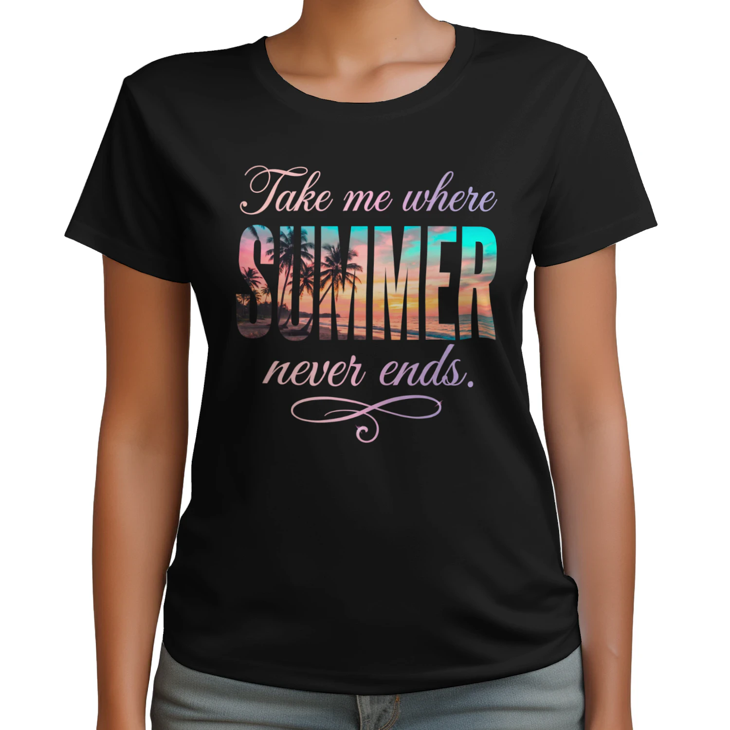 Take Me Where Summer Never Ends Tshirt