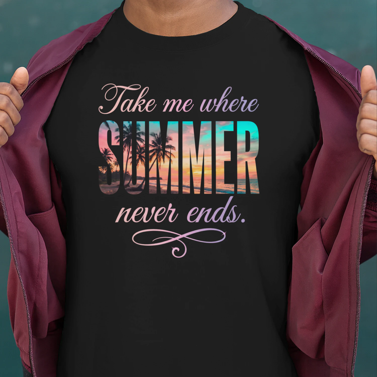 Take Me Where Summer Never Ends Tshirt