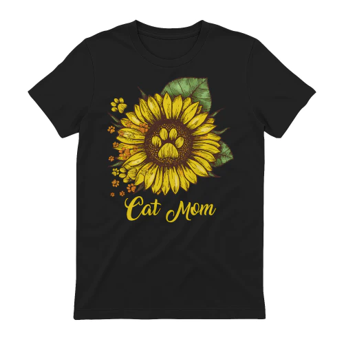 Cat Mom Sunflower v2