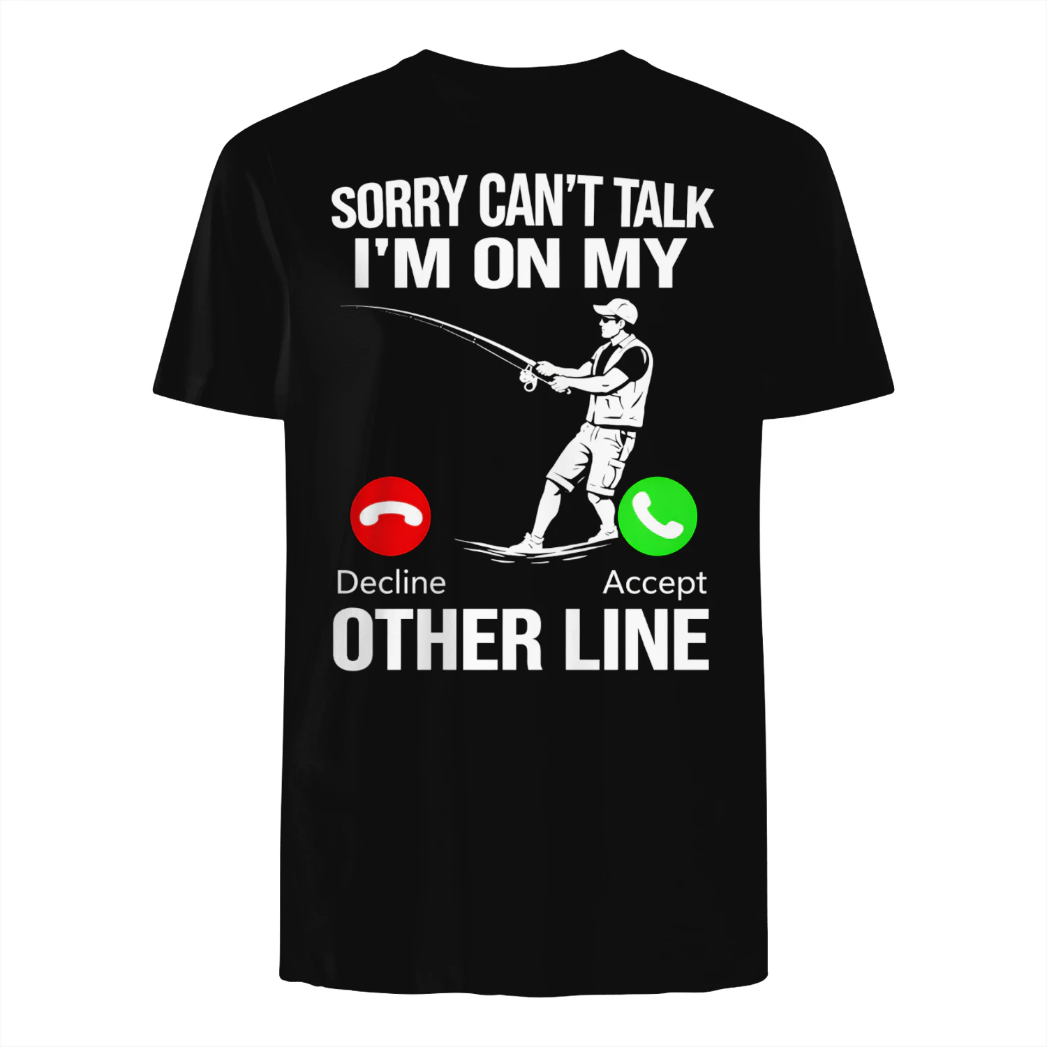 SORRY CAN'T TALK I'M ON MY OTHER LINE 
