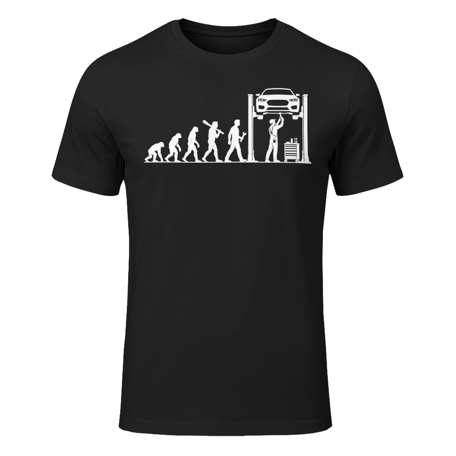 Mechaniker Evolution – Lustiges Auto Werkstatt Geschenk