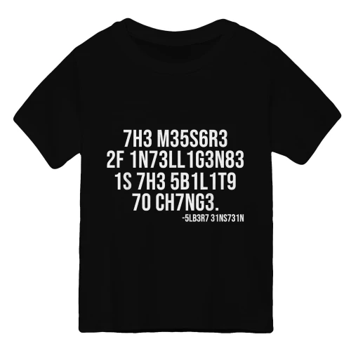 Science The Measure Of Intelligence Leetspeak Quote