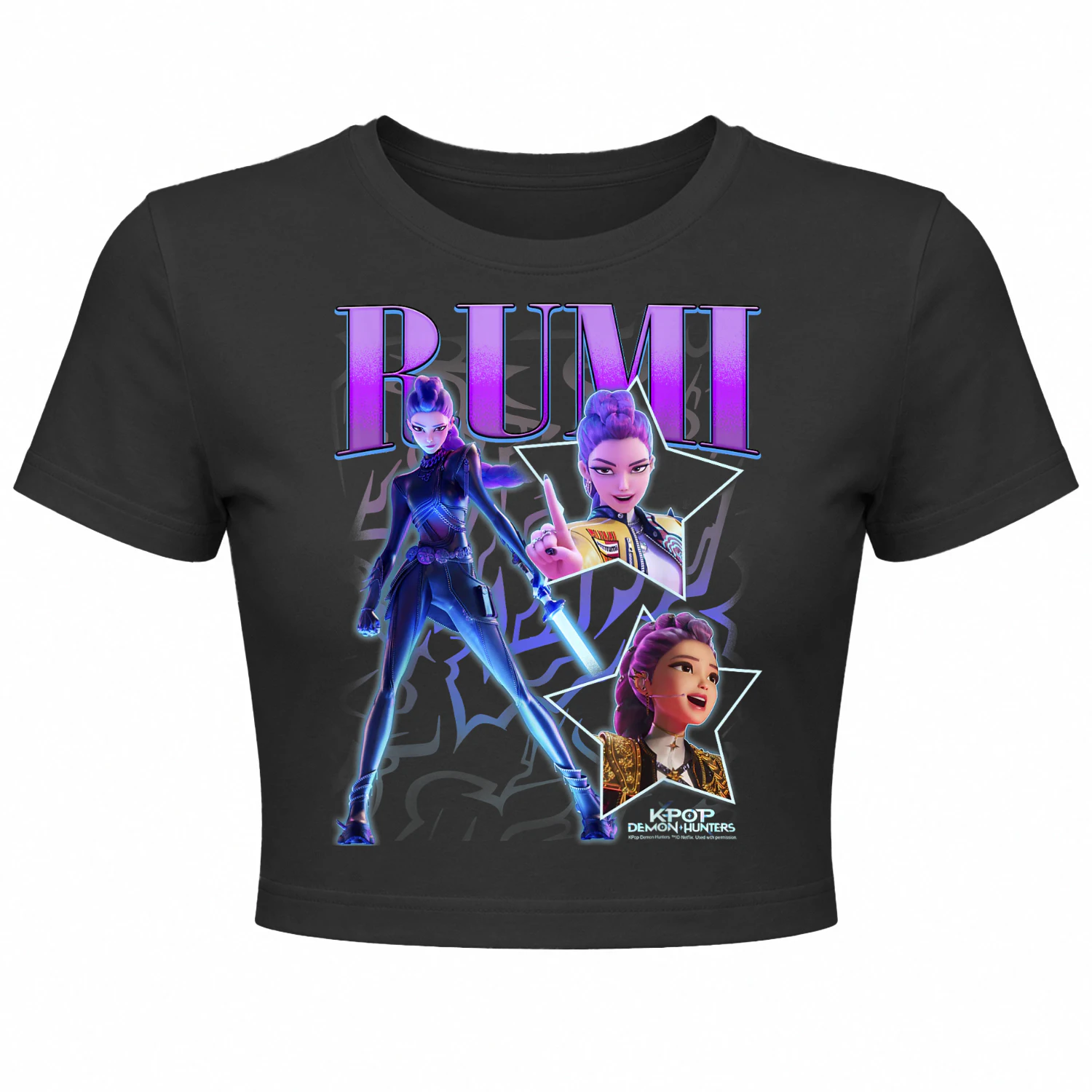 Y2K Kpop Demon Hunters Rumi Sword Poster