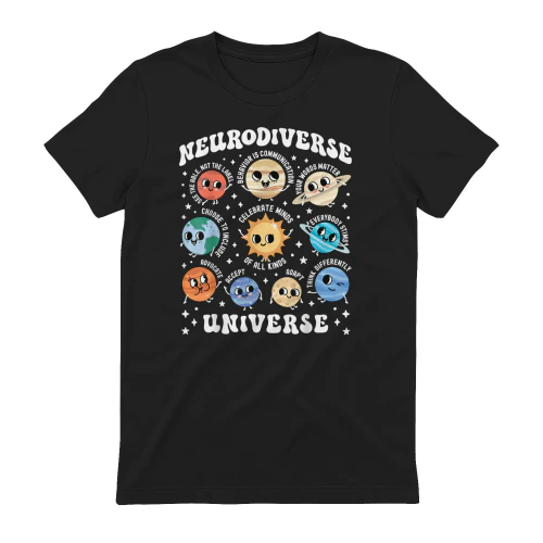 Autism Neurodiverse Universe Cute Planets Space