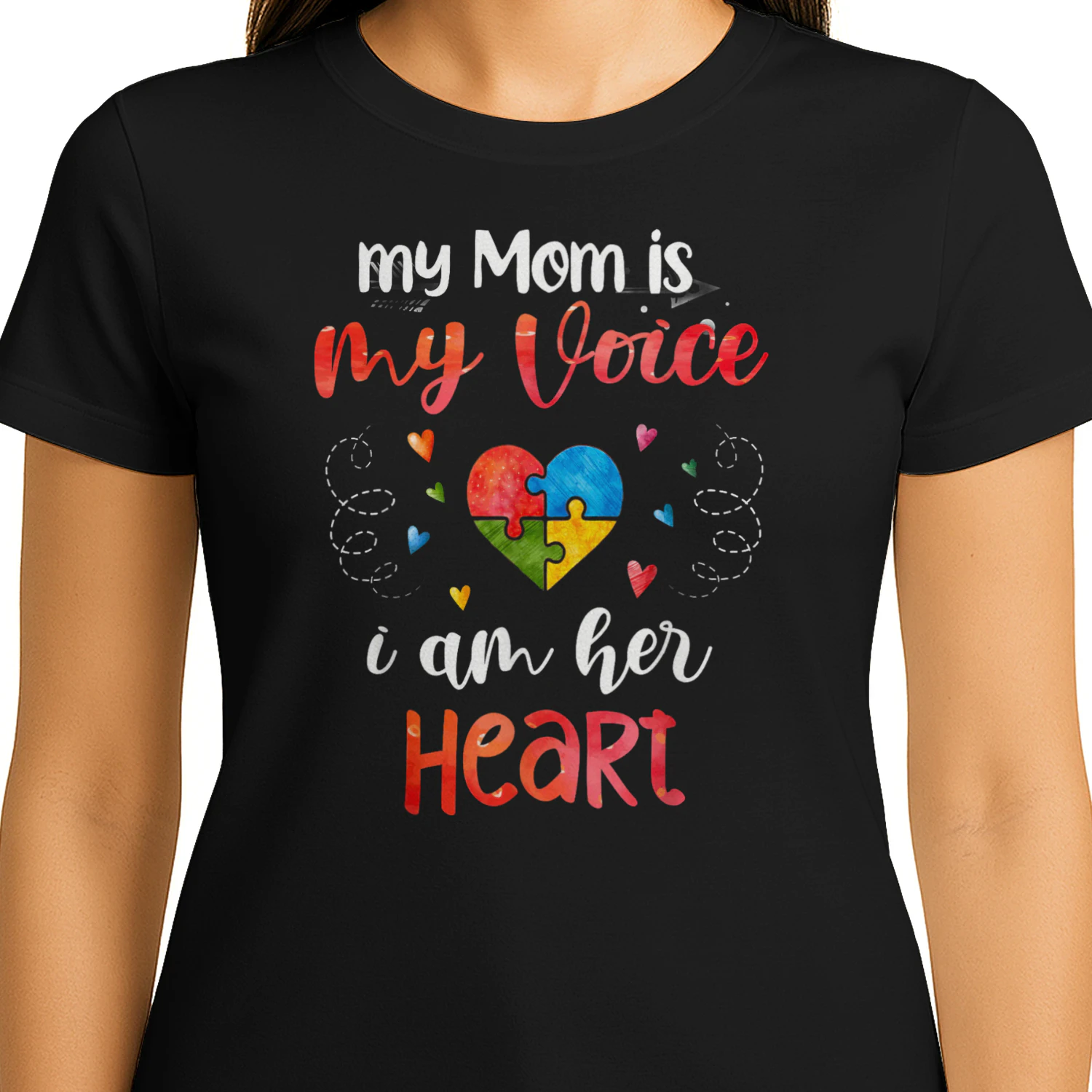 Autism My Mom Is My Voice I Am Her Heart