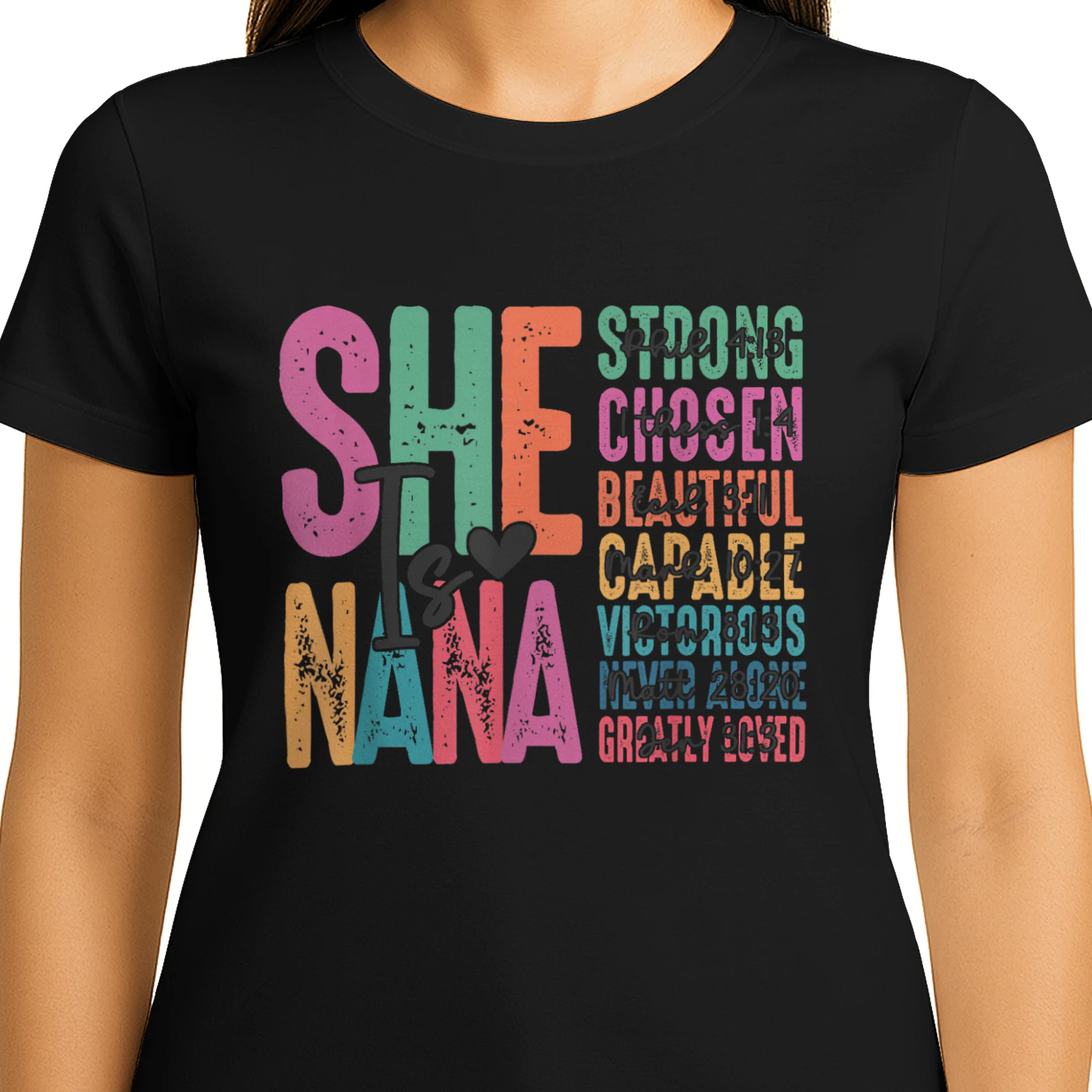 She is Nana Christian Mothers Day Jesus Nana