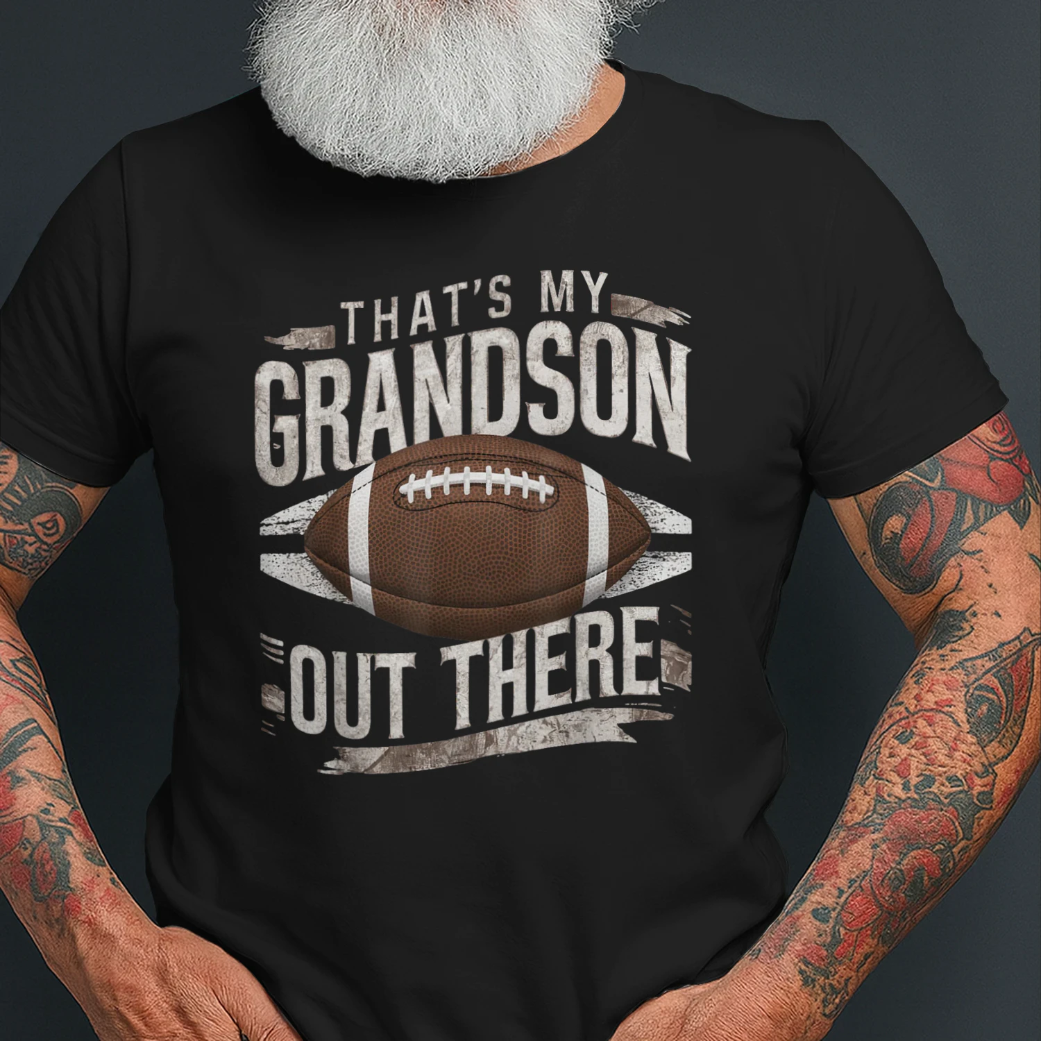 That's My Grandson Out There Funny Football