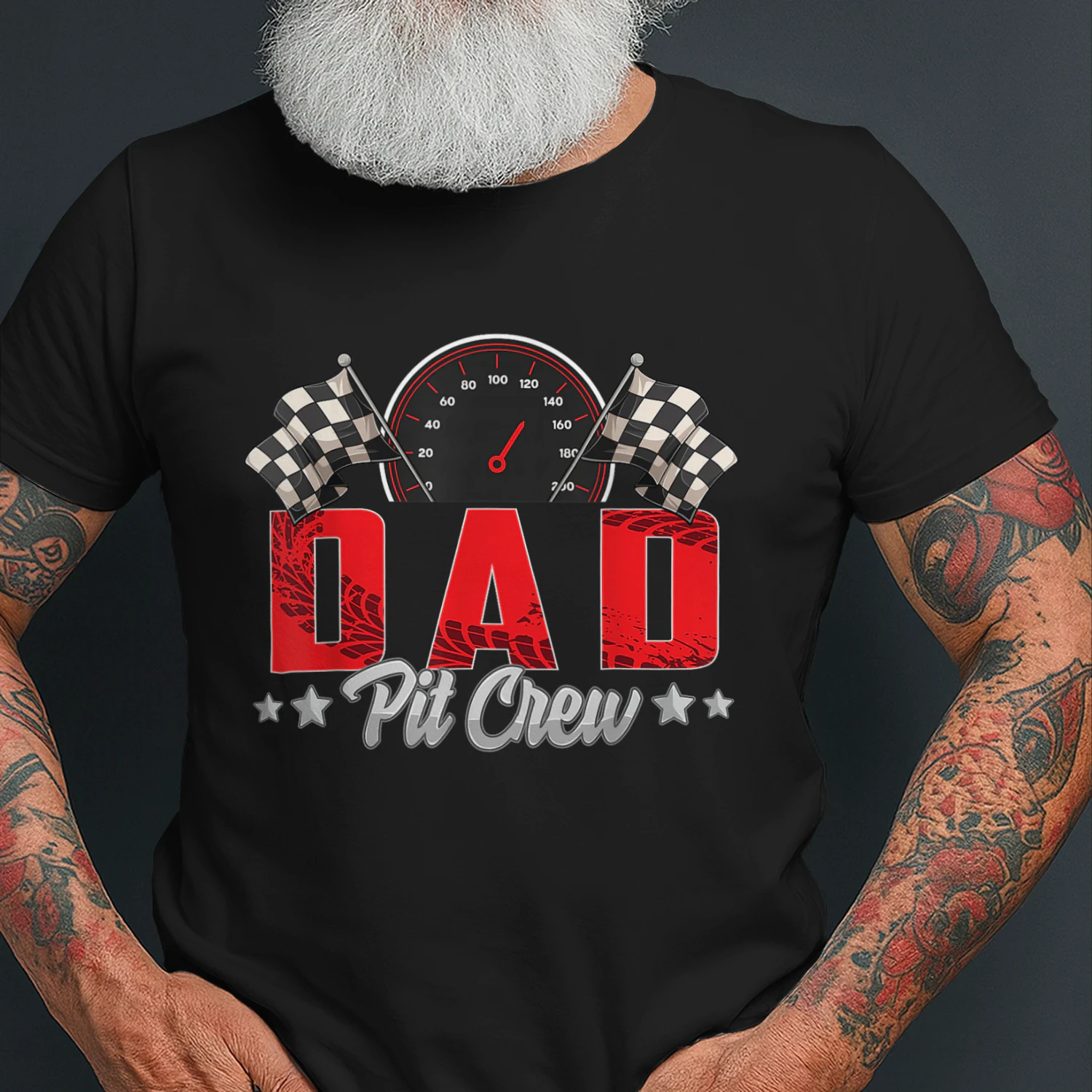 Race Car Birthday Party Racing Family Dad Pit