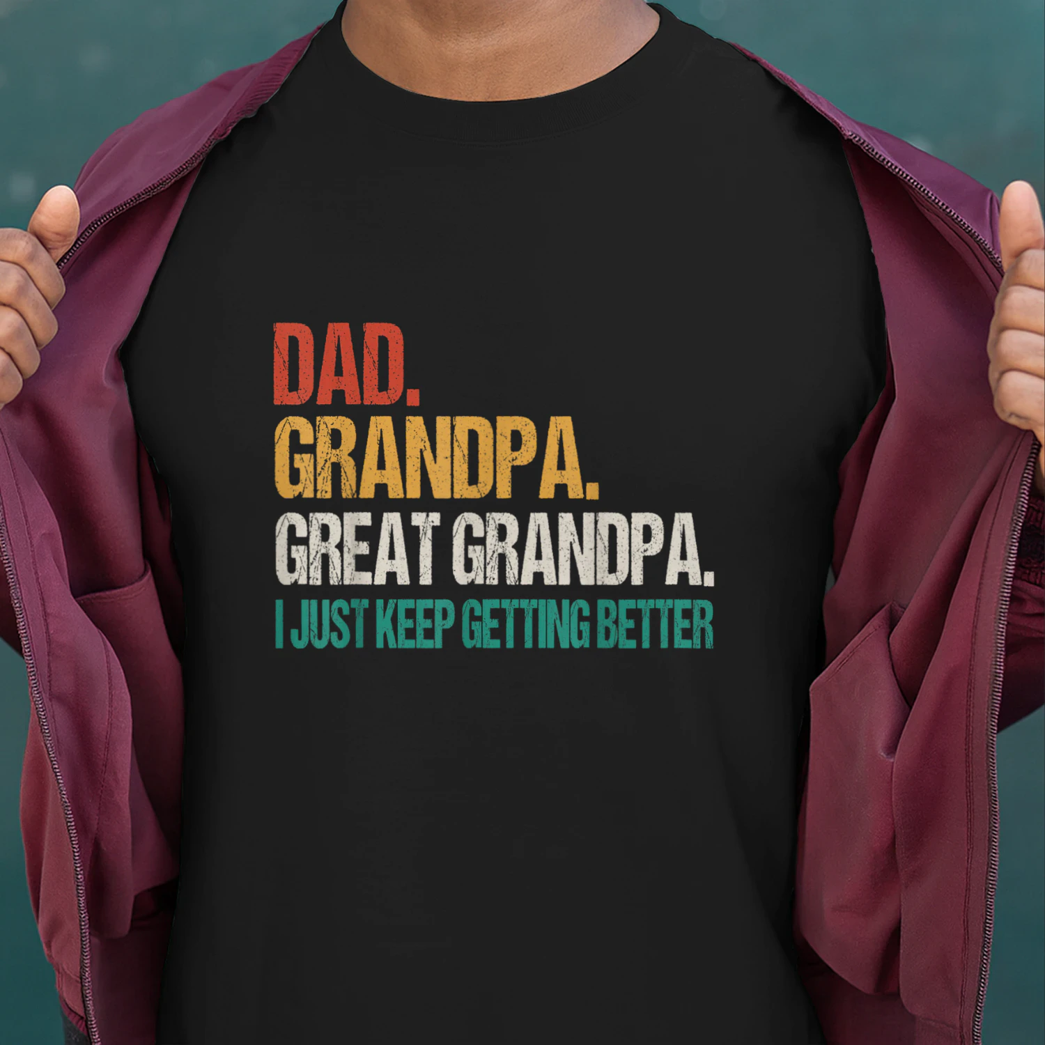 Dad Grandpa Great Grandpa Fathers Day for Great