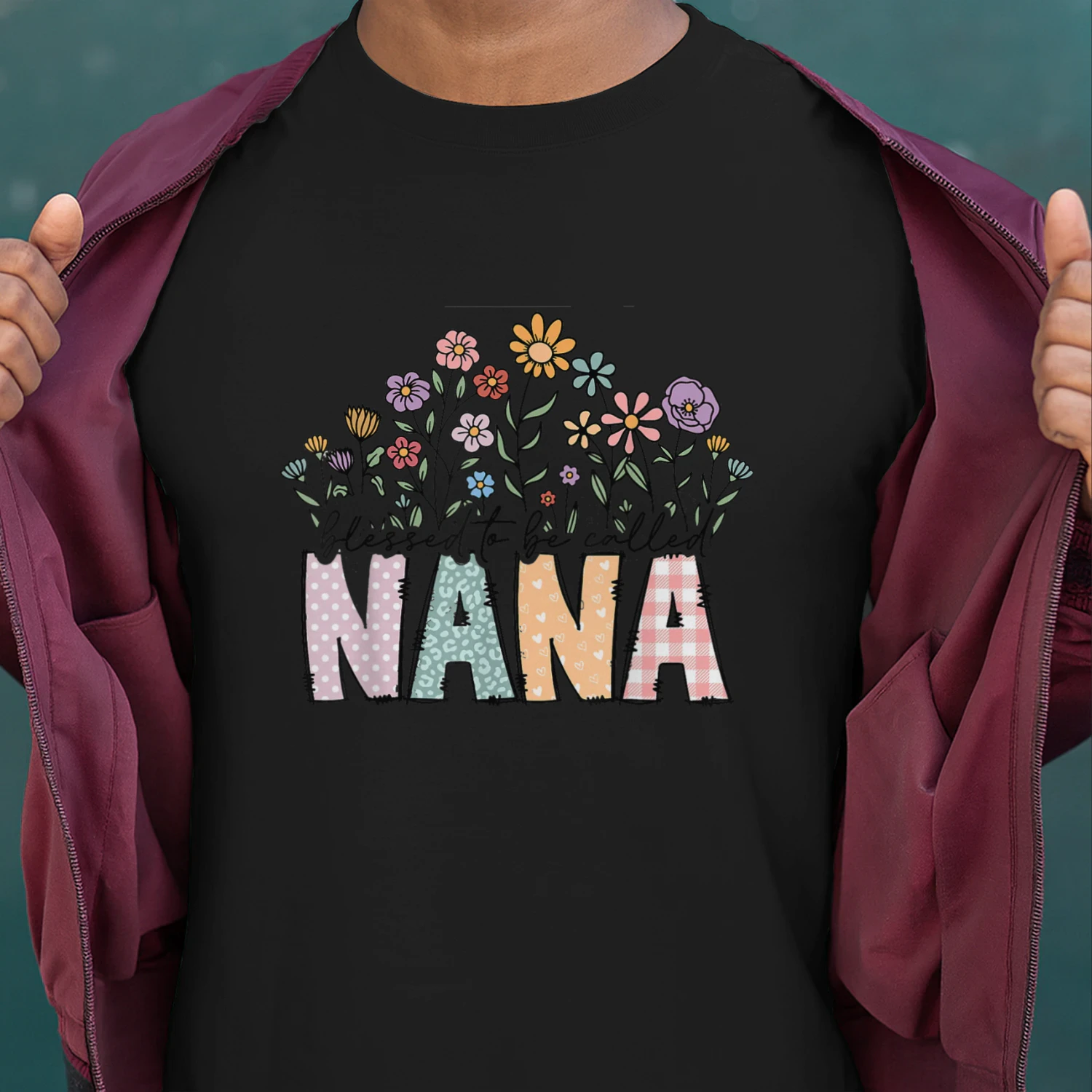 Blessed to Be Called Nana Floral Mother's Day
